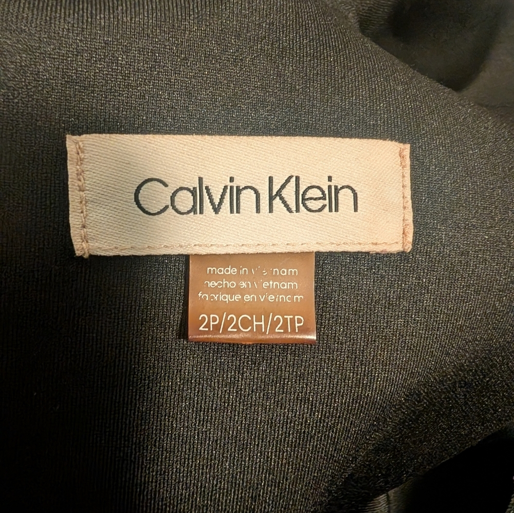 Calvin Klein Ruffle Neck Dress - Picture 5 of 10